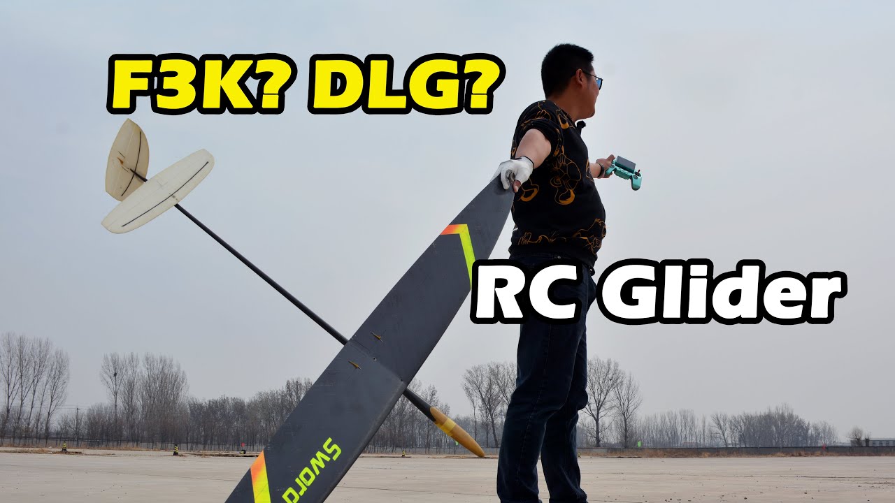 What is F3K DLG Glider RC Plane, 试玩F3K航模滑翔机，飞一天仅需2个馒头