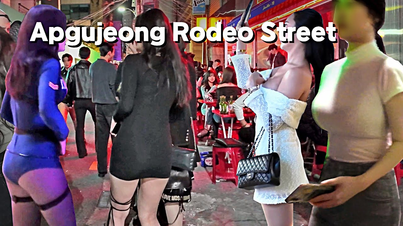 [4K SEOUL KOREA] 🔥🔥 할로윈 분위기가 서서히 느껴지는 금요일밤~압구정클럽 압구정로데오🔥🔥/Apgujeong#SEOUL/KOREA/City Stroll