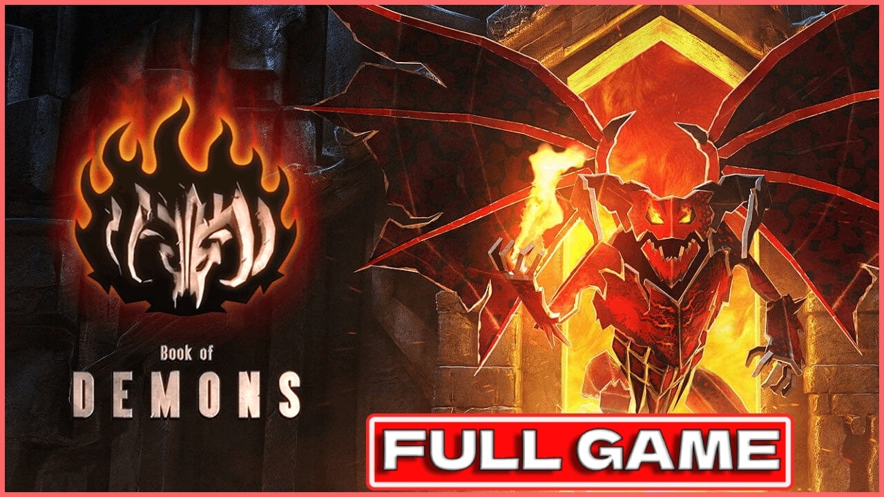 Book of Demons Longplay - Full Game Walkthrough Gameplay (No Commentary | PC | 2K 60FPS)