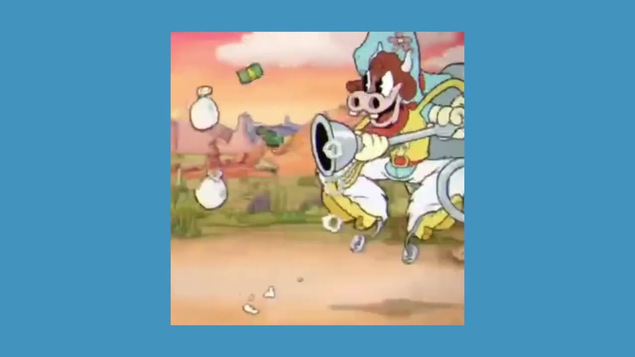 High-noon hoopia [slowed] Cuphead dlc !!