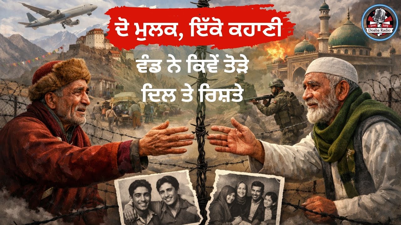 ❤️ਦੋ ਮੁਲਕ, ਇੱਕੋ ਕਹਾਣੀ | ਵੰਡ, ਵਿਛੋੜਾ ਤੇ ਭਰਾਵਾਂ ਦੀ ਅਧੂਰੀ ਮੁਲਾਕਾਤ | ਦਿਲ ਛੂਹ ਲੈਣ ਵਾਲੀ ਸੱਚੀ ਕਹਾਣੀ❤️