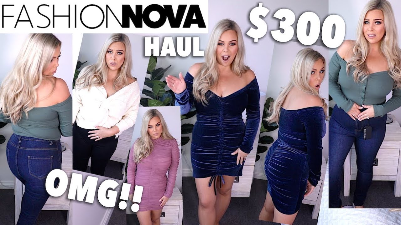 $300 FASHION NOVA TRY-ON HAUL!