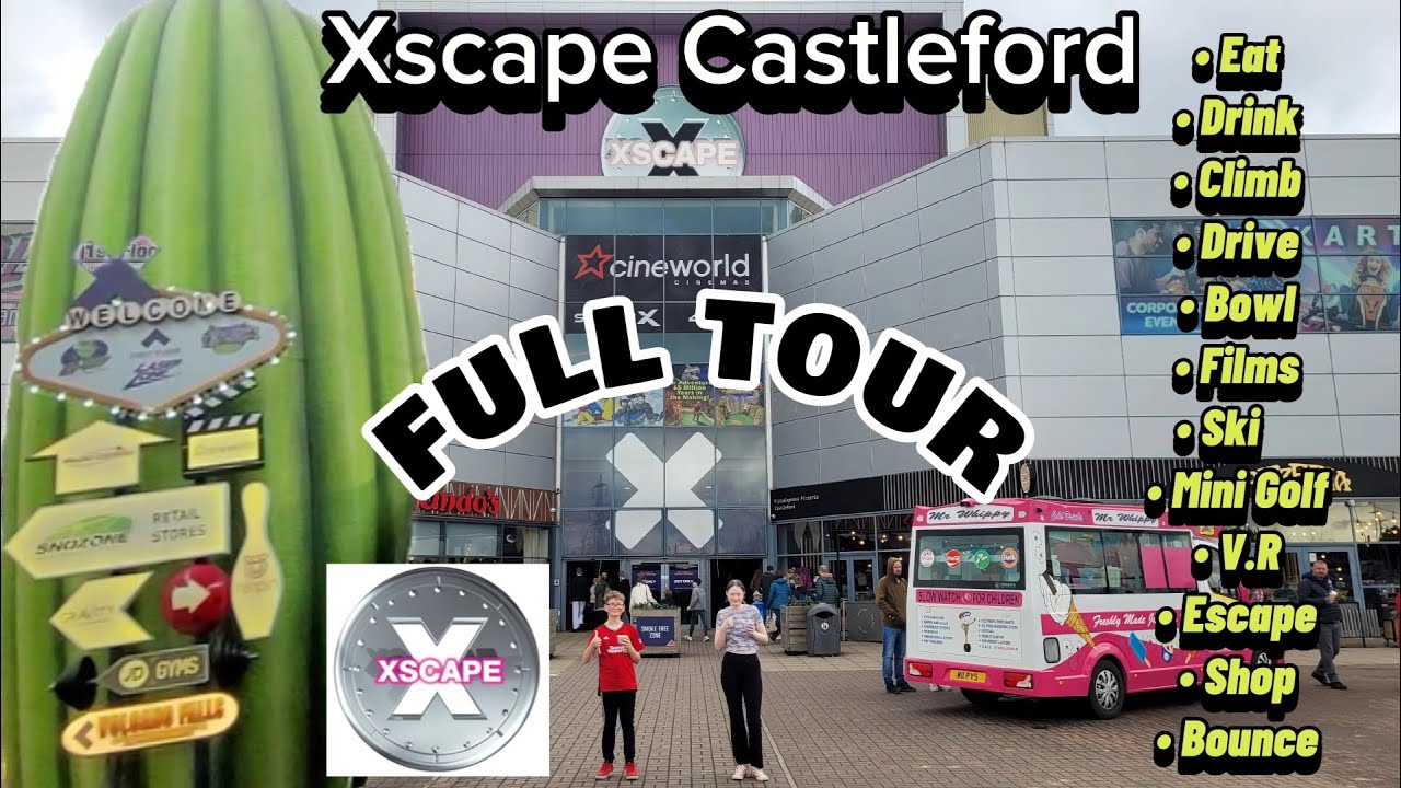 XSCAPE Castleford | ПОЛНЫЙ ТУР | Все точки питания | Все мероприятия | 2024