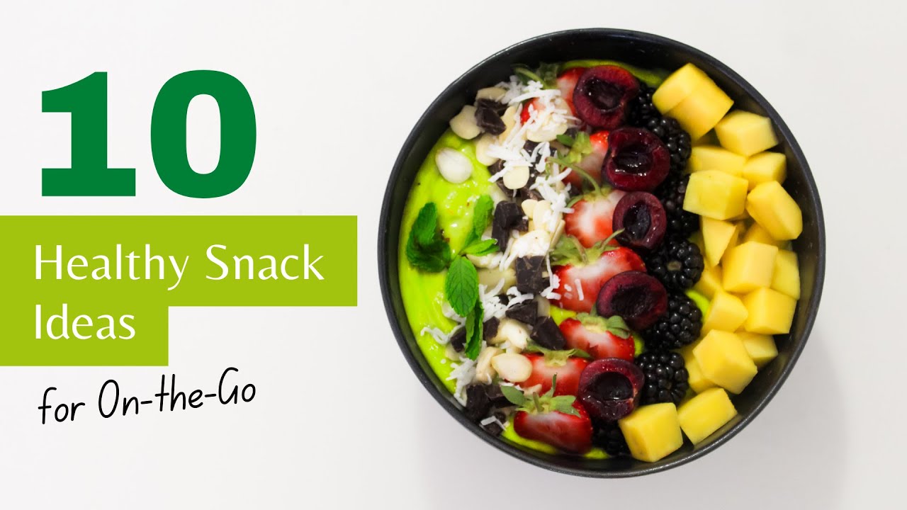 10 Healthy Snack Ideas for On-the-Go