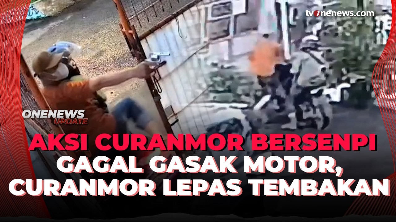 Aksi Nekat Komplotan Curanmor di Duren Sawit, Pelaku Lepas Tembakan Saat Dikejar | OneNews Update