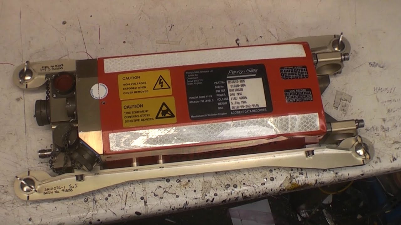 Solid-state flight recorder teardown