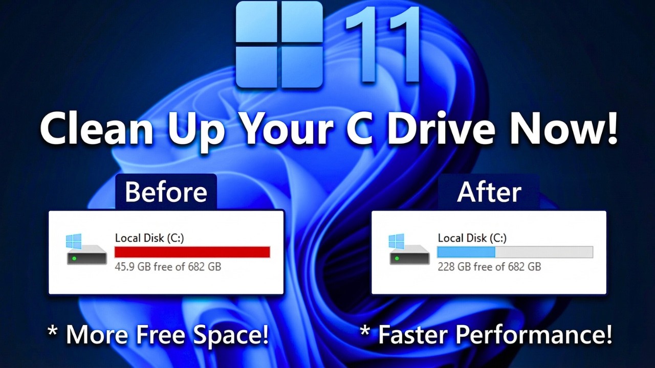 How to Clean C Drive In Windows 11 (Make Your PC Faster)