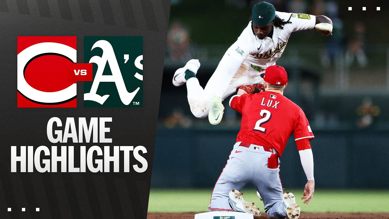 Reds vs. A's Game Highlights (9/13/25) | MLB Highlights