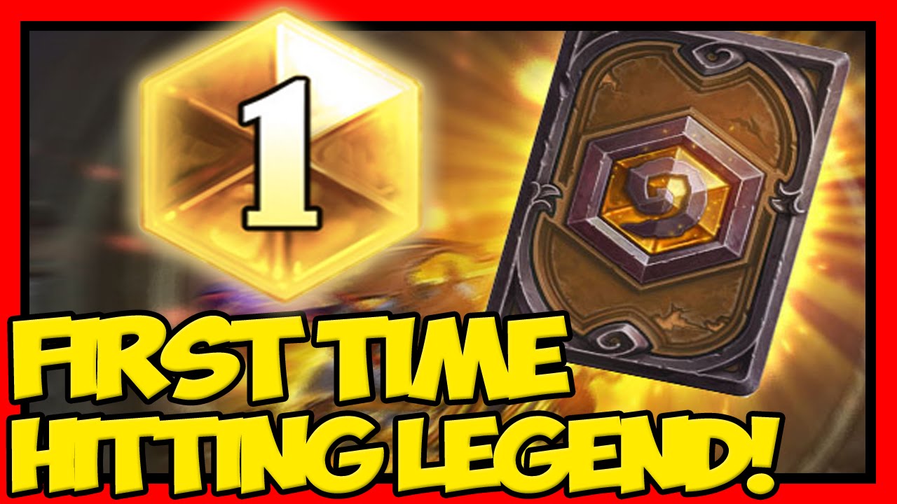 Hearthstone: First Time Hitting Legend!