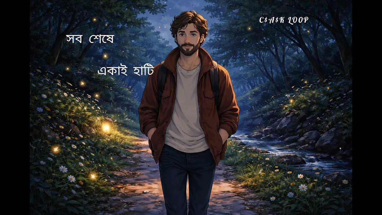 C$A$K LO0P - সব শেষে একাই হাটি | official Bengali Rock Song 