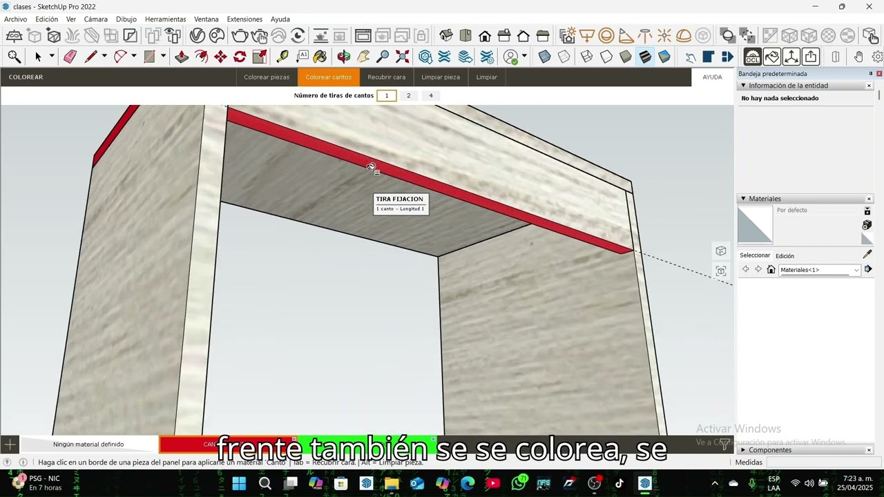 Aprendiendo a diseñar muebles en melamina Pt4 ‐ APLICAR TIRAS DE CANTOS