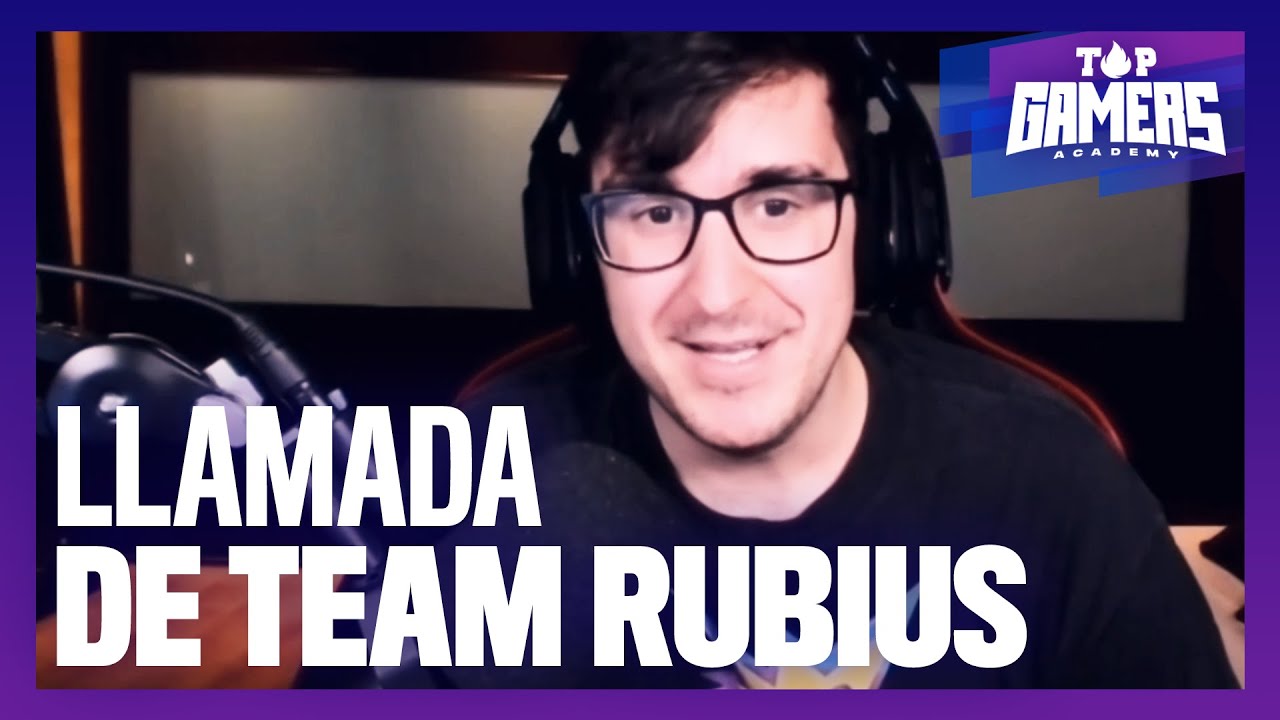 La LLAMADA de TEAM RUBIUS con MANGEL | TOP GAMERS ACADEMY