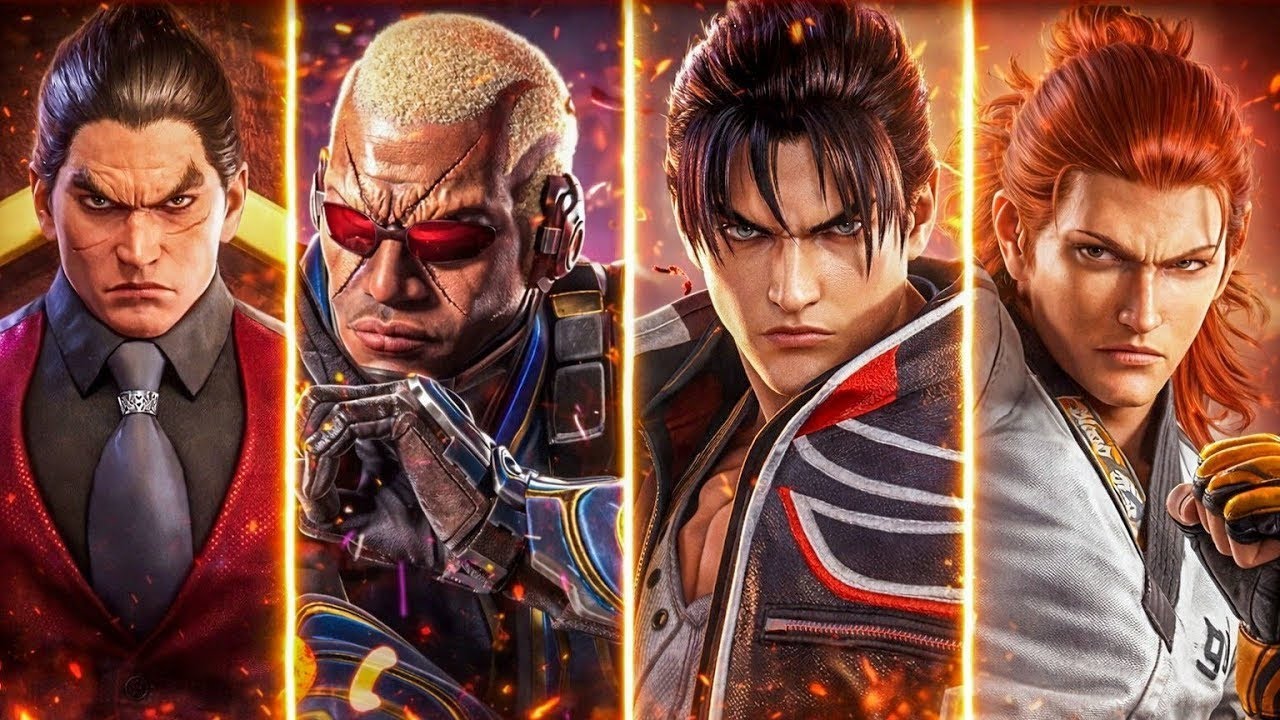 KAZUYA VS JIN VS RAVEN VS HWOARANG | Tournament Match 1 & 2