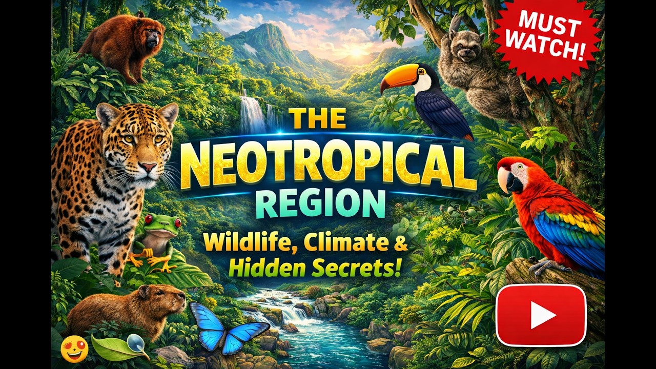 Neotropical Region | Extent, Climate & Fauna
