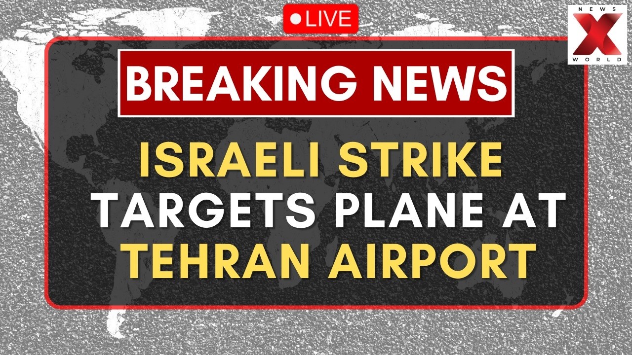Israel Hits Tehran Airport LIVE : Israel Says It Destroyed Aircraft At Tehran’s Mehrabad Airport