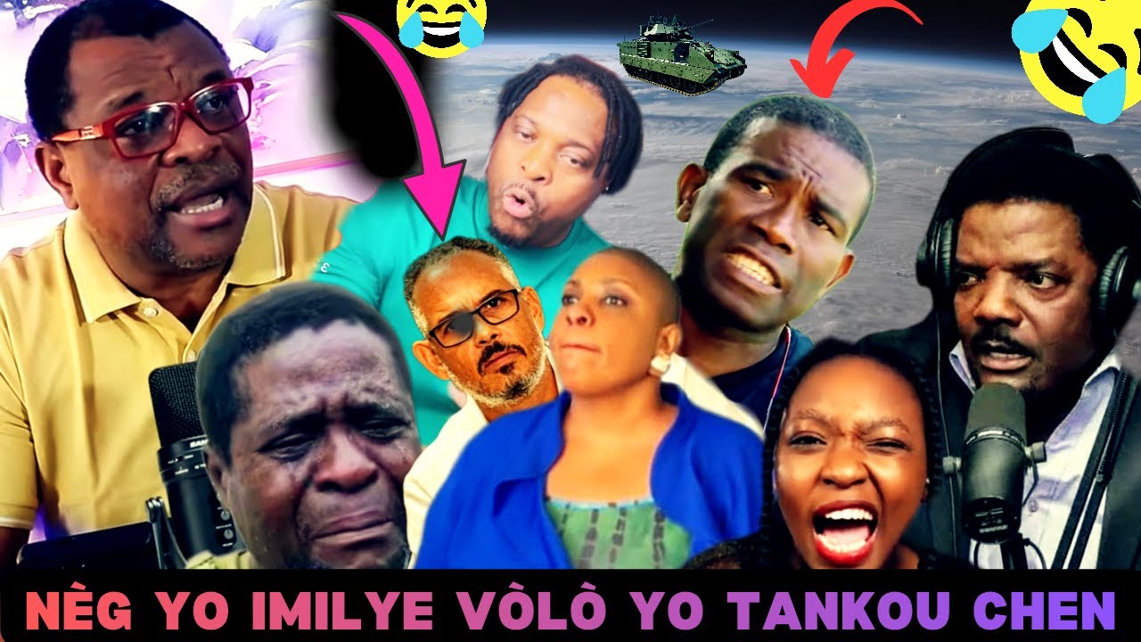 Tout dada Preyidan ak 1er minis pran lari😲Rudy Sanon fè vòlò yo kite sanwont pou tè🤣😂🤣Guy sezi🤣😂