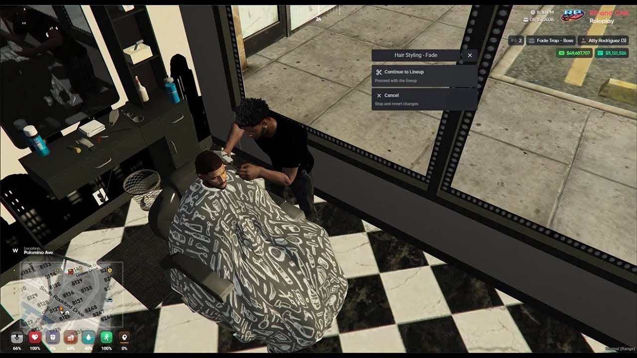 The Fade Trap Plus: The Ultimate FiveM Barbershop System with REAL Cutting Animations | ESX/QB/QBX