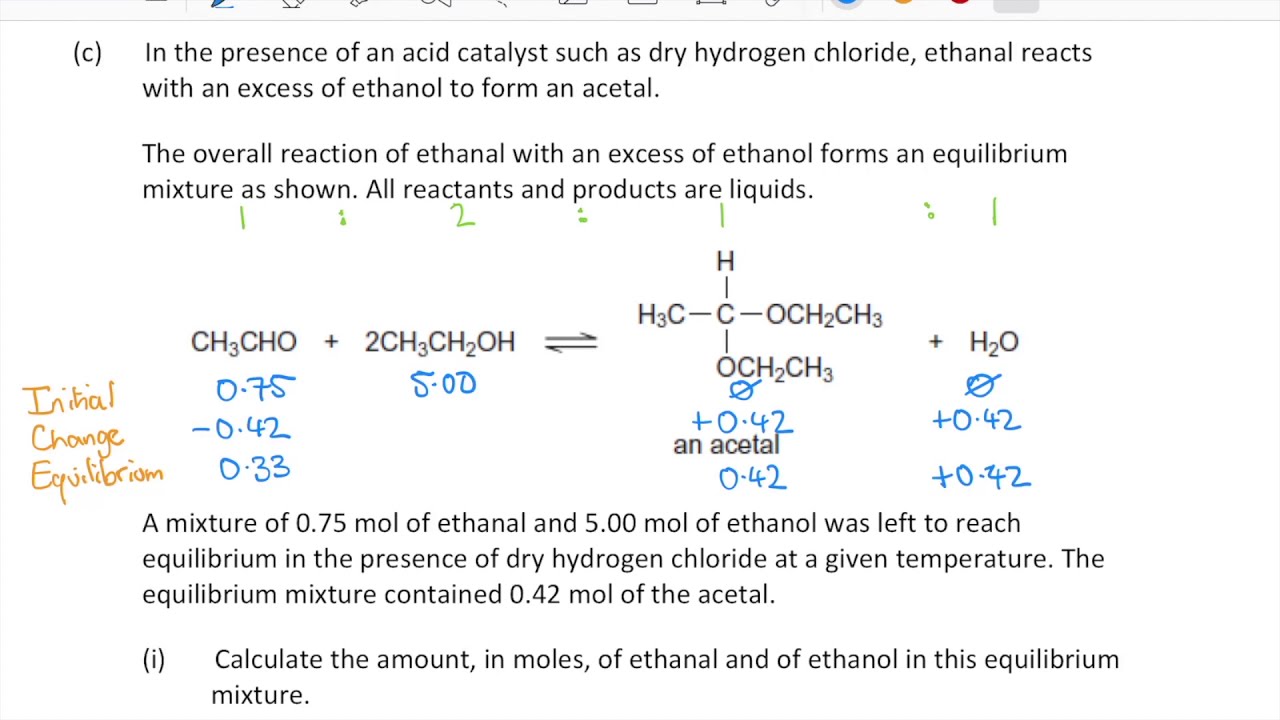 Aldehydes and Ketones Exam Question Walkthrough (AQA A level Chemistry)