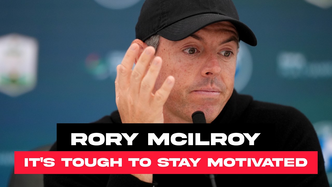 Rory McIlroy: It's difficult to find motivation in golf