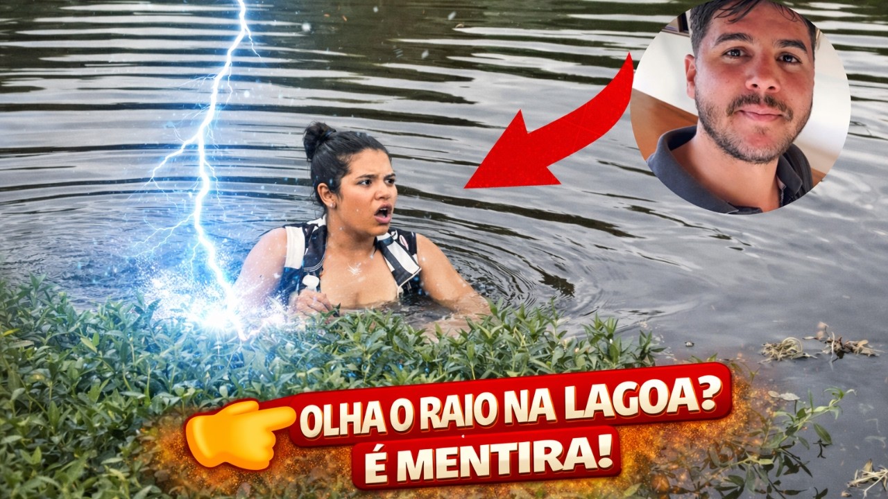 #NAEL COLATINO FALOU CAIU UM RAIO NA LAGOA 😱 E O ESCORPIÃO ME PICOU.