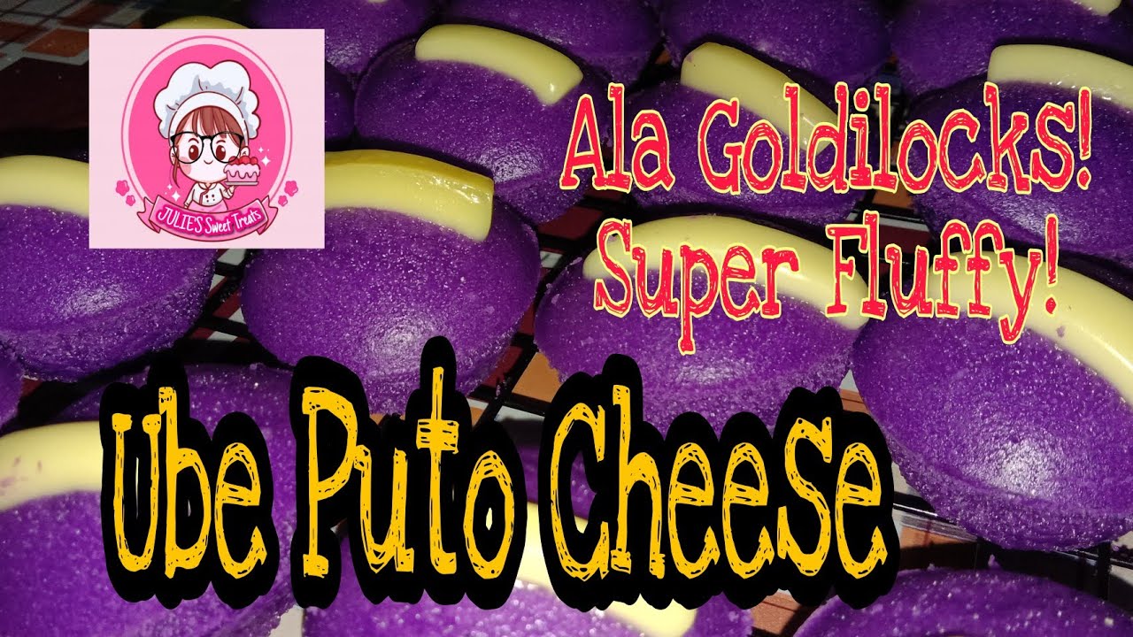 UBE PUTO CHEESE | Super Fluffy | Easy to make