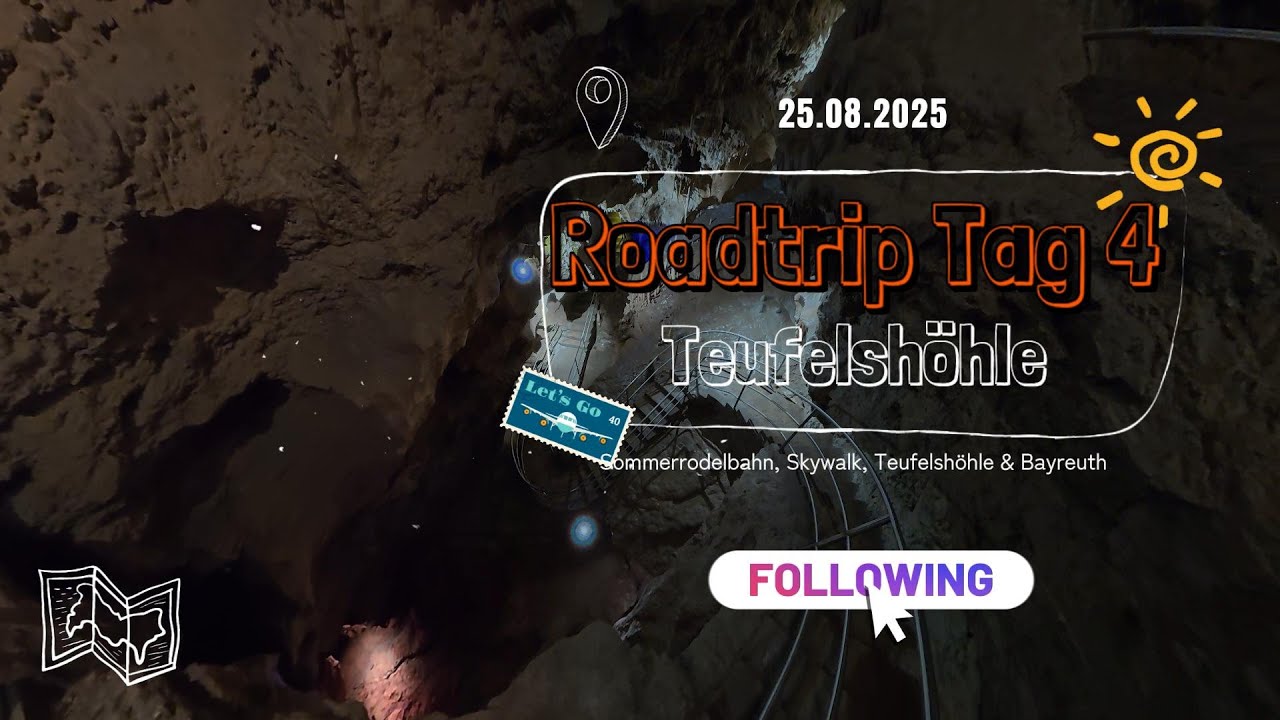 Sommer Roadtrip 2025 Tag 4 - Sommerrodelbahn, Pottenstein, Teufelshöhle &  Bayreuth #dachzeltwoody