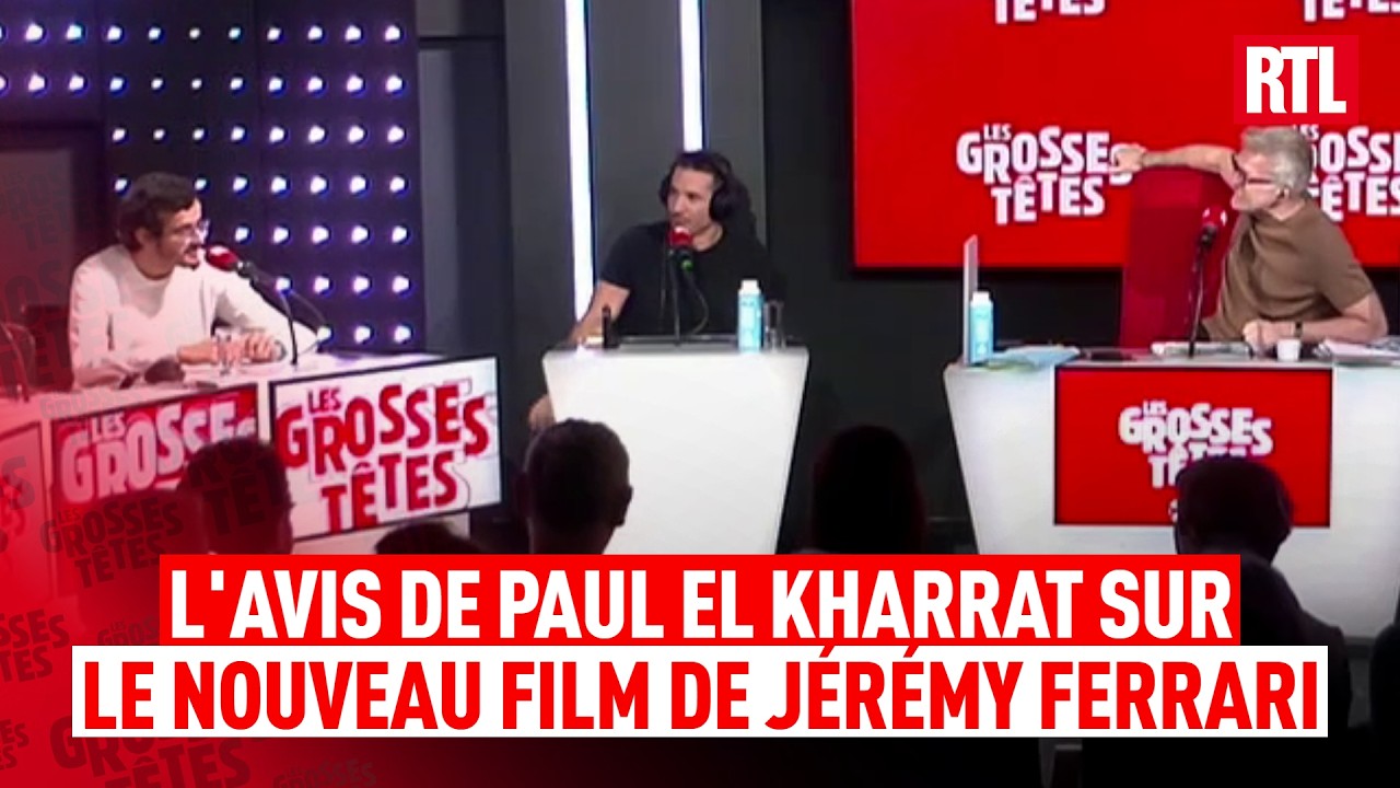 L'avis des Grosses Têtes sur le dernier film de Jérémy Ferrari