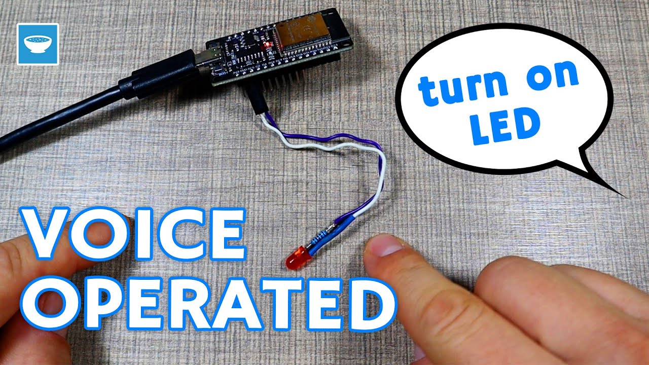 Voice Controlled LED Light with ESP32 and Google Home
