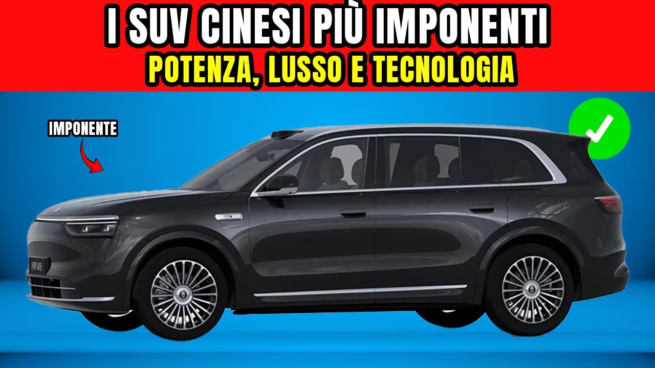 Le 6 pi&ugrave; grandi SUV cinesi che arriveranno sul mercato nel 2026