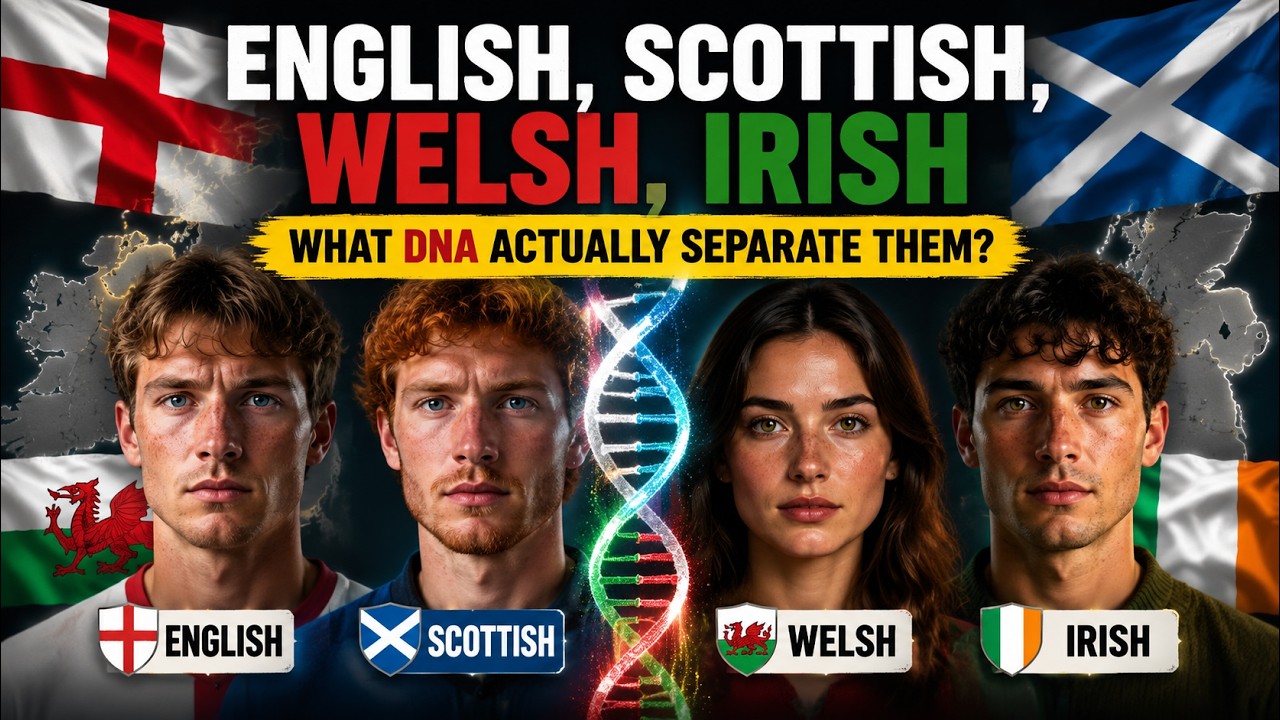 English, Scottish, Welsh, Irish | What DNA Actually Separate Them?