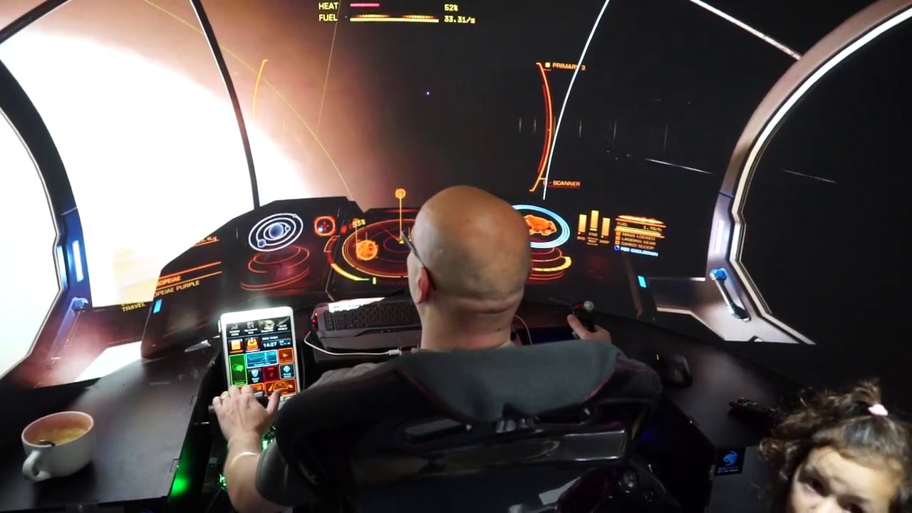 Departure to Sol - the new hyperspace (SimPit Icarus 180 Avenger)