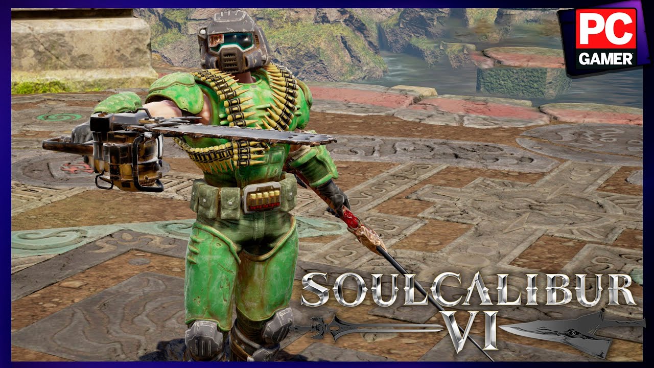 SoulCalibur VI Mods - Doom Guy (DOOM) by monkeygigabuster
