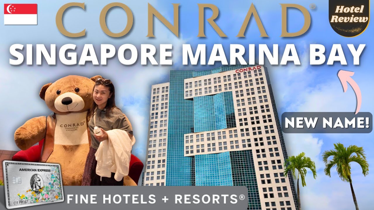 Conrad Singapore Marina Bay Hotel Review | Amex Fine Hotels + Resorts | Executive King Room + Lounge
