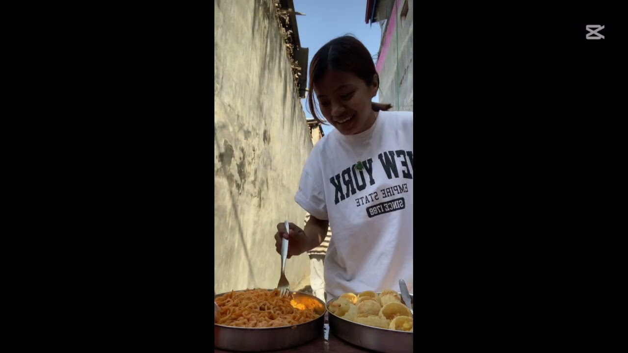 Scissor paper rock Food Challenge Game Ramailo Vayo❤️🤣🤣 @Saileeevlogs 