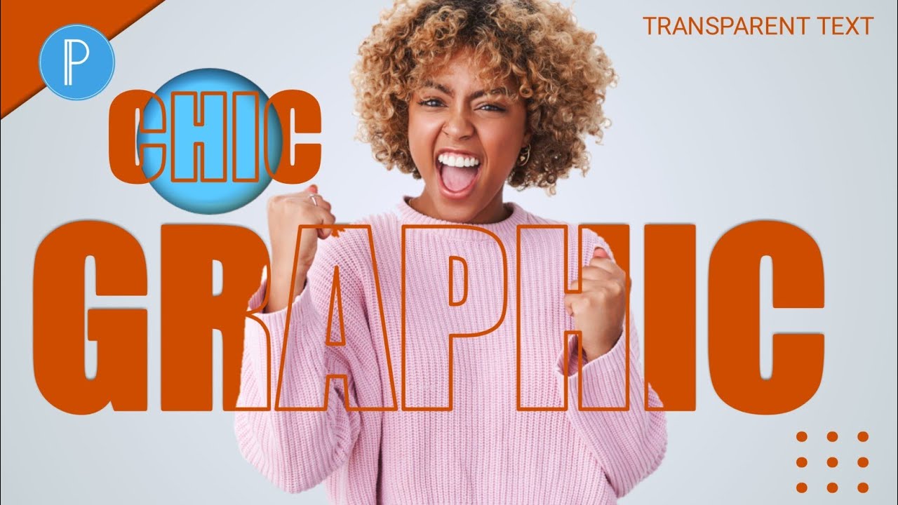Transparent text effect | PIXELLAB TUTORIAL