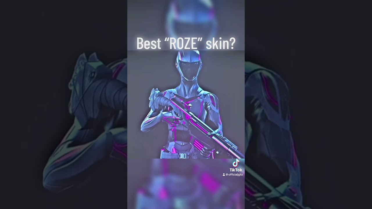What&rsquo;s the best &ldquo;ROZE&rdquo; skin in warzone history? #callofduty #cod #mw2 #modernwarfare2 #virlshort