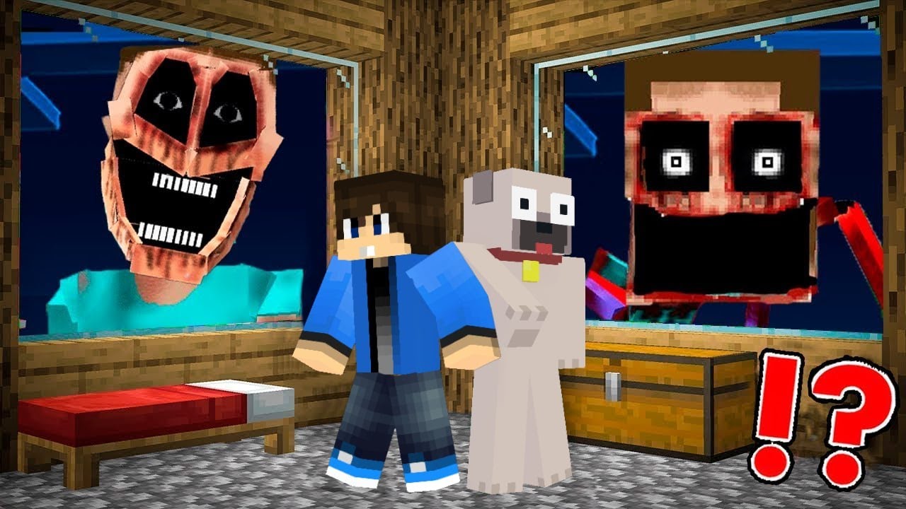 HORROR MIMICER vs VÉDETT BUNKER A MINECRAFTBAN!