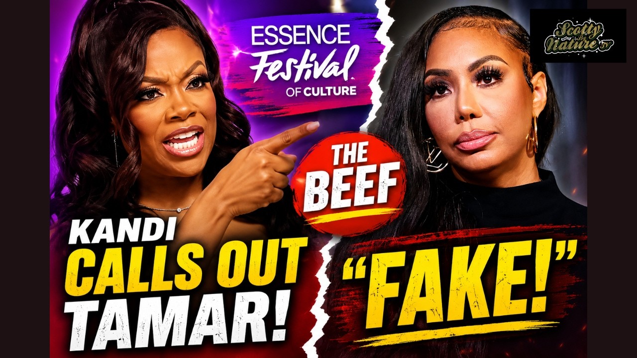 Kandi EXPOSES Tamar? Says She Was Being FAKE After Essence Fest Drama!