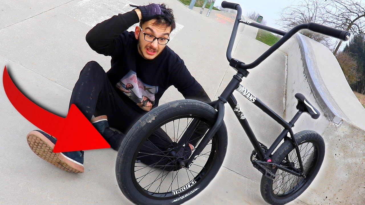 POPRVÉ JSEM ZKUSIL BMX!!