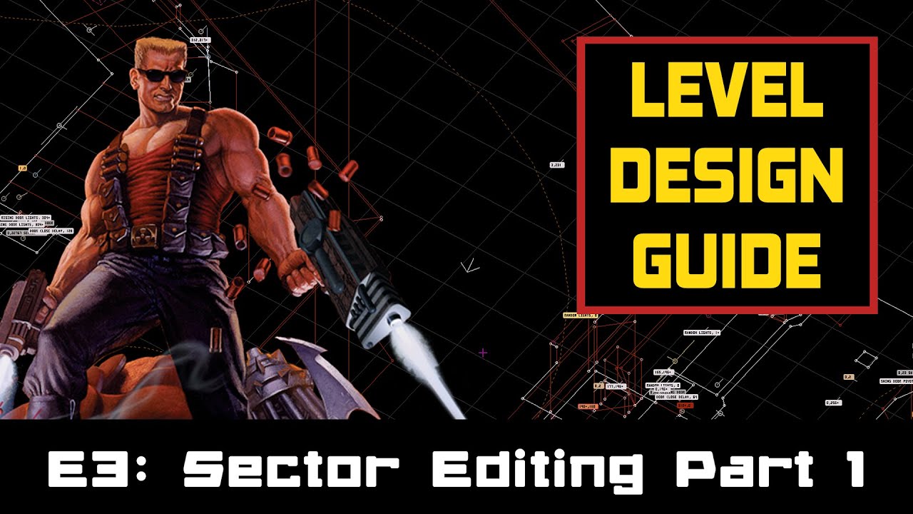 Руководство по дизайну уровней в Duke Nukem 3D, часть 3 — Редактирование секторов, часть 1.