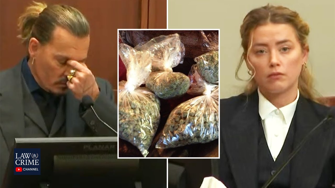 Photos of Johnny Depp's Habits Presented in Court