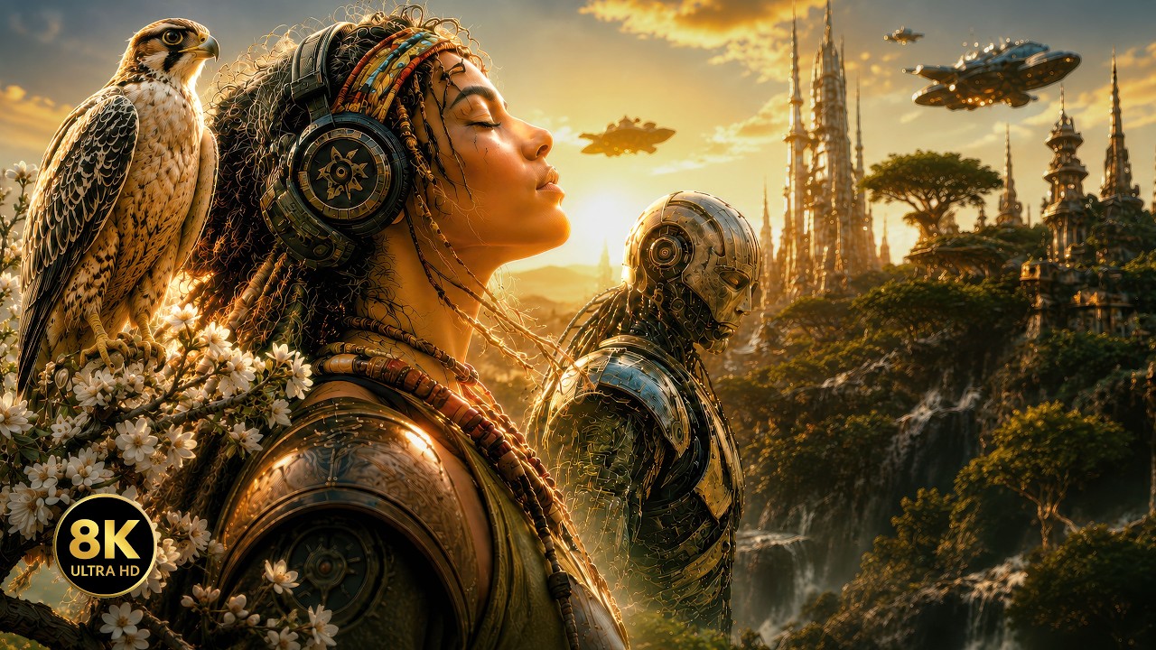 Whisper and Rise | Cinematic Reggae Journey Through a Futuristic World 🌍✨