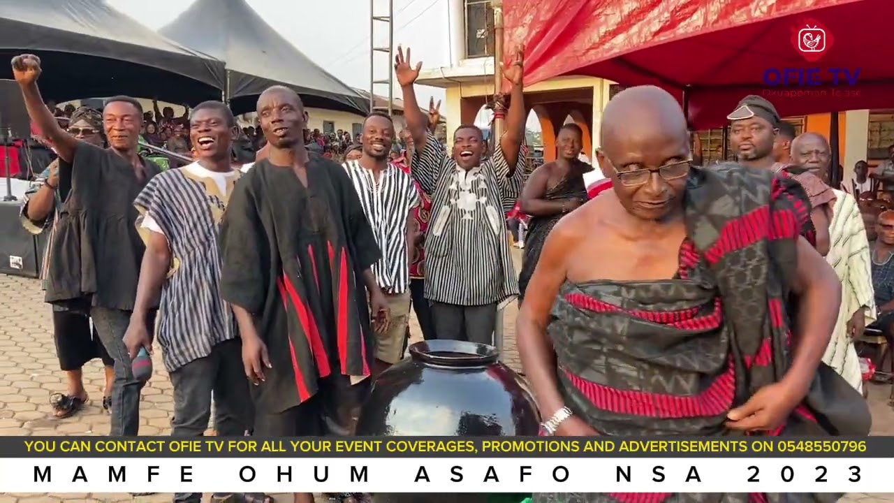 Mamfe Ohum Festival Day 1- Asafo Nsa 2023 || Watch this beautiful tradition from Mamfe Akuapem