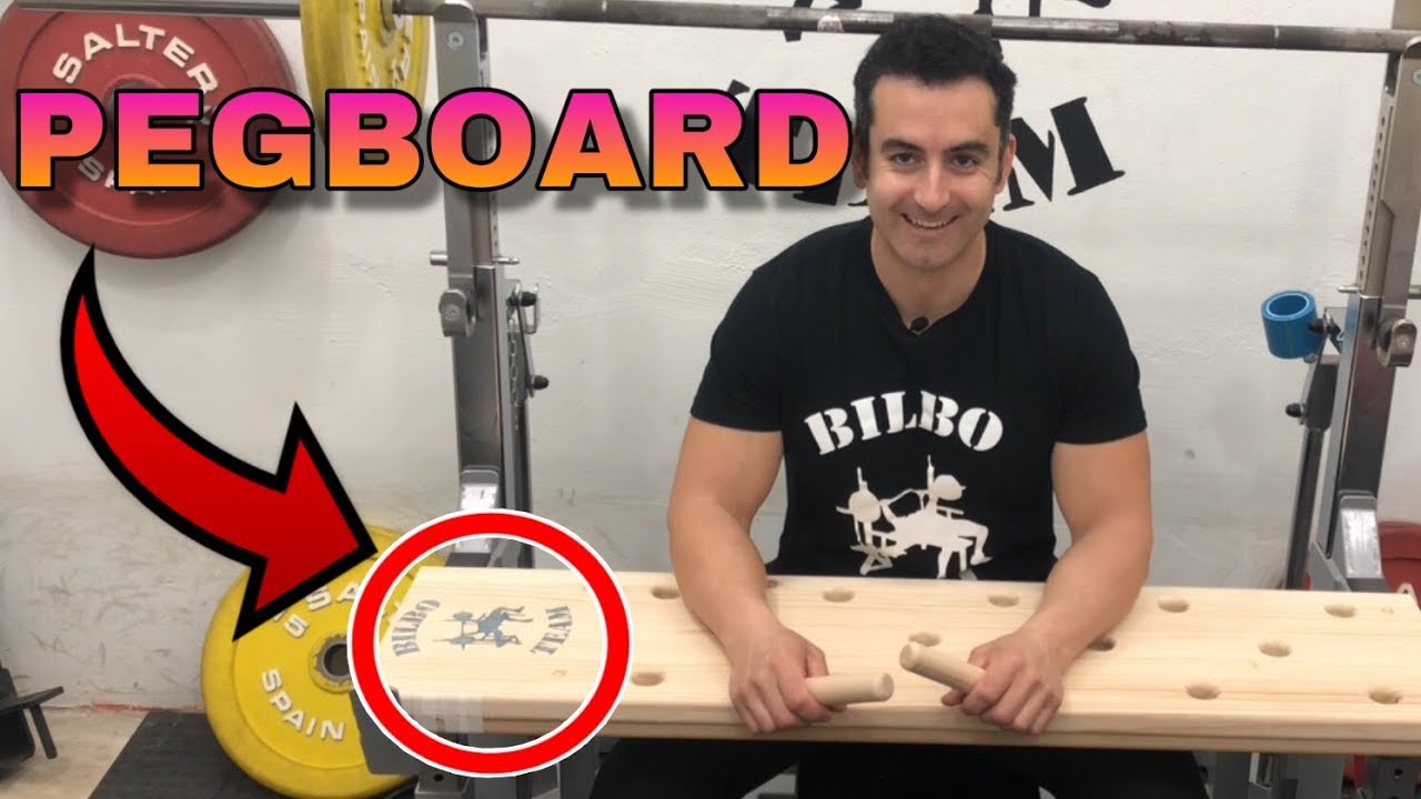 PEG BOARD - LO PROBAMOS - llego a la cueva de BILBOTEAM escalada crossfit y calistenia