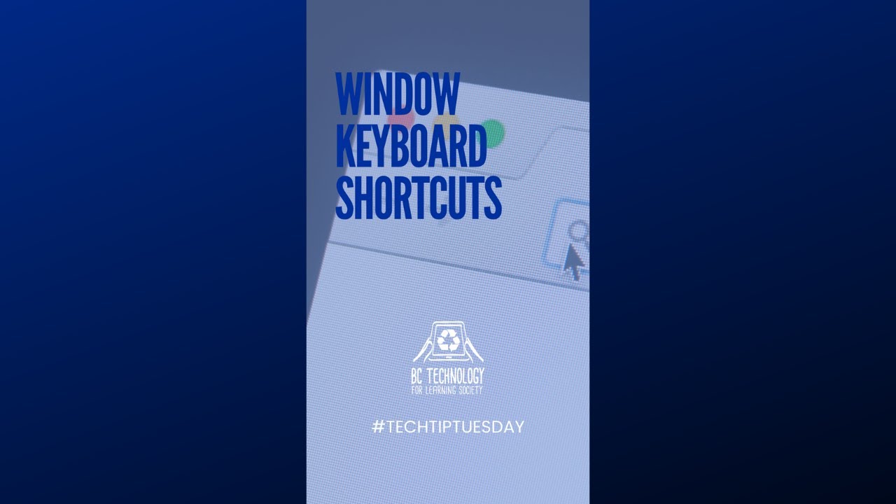 Keyboard shortcuts for window management