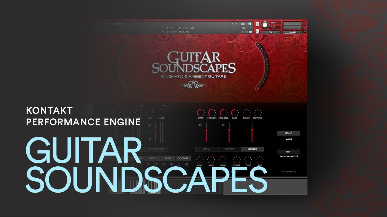 GUITAR SAMPLE PACK | Cinematic Guitar Kontakt Library for Music Production