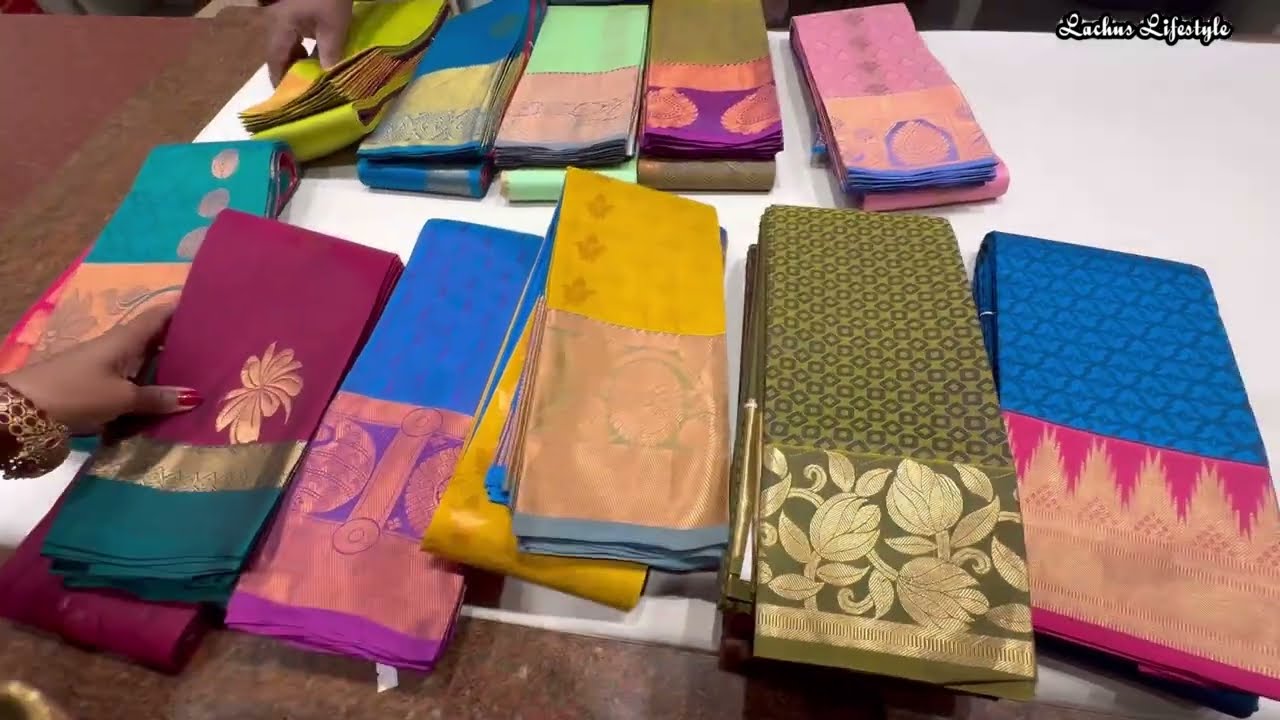 RMKV Budget Wedding Silk Sarees 🪔| Soft Silk Saree Tissue Bridal Kanchi Silk Korvai Silk Rs.2275