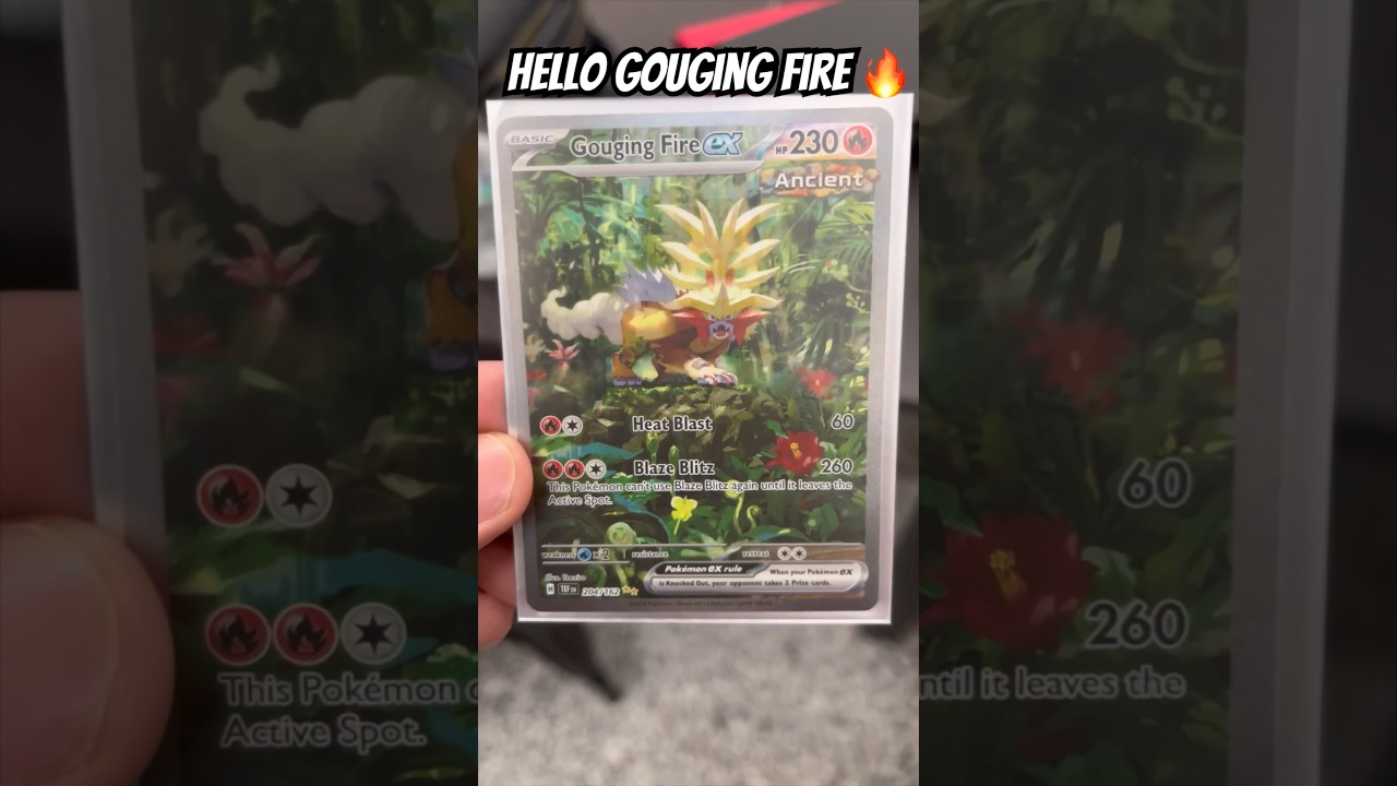 Trading all my E-Block Cards for Gouging Fire EX SIR!! 🔥🔥 #pokemon #tcg #trade