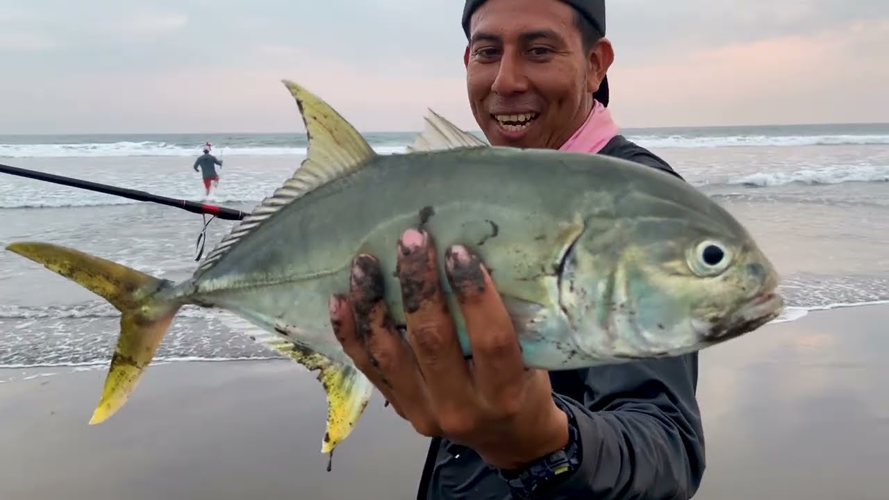 Sorprendente Pesca de Orilla en Garita Palmera