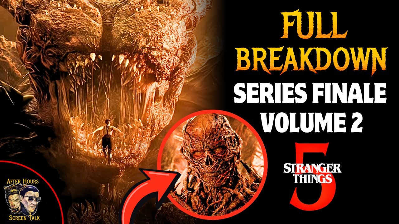STRANGER THINGS SEASON 5 VOLUME 2 - SPOILER Review & Finale Breakdown | Episode 8 Ending Explained